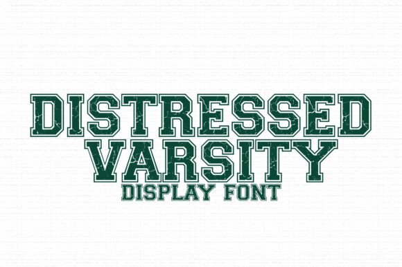 Distressed Varsity: Unlocking a Bold, Grunge Sports Alphabet