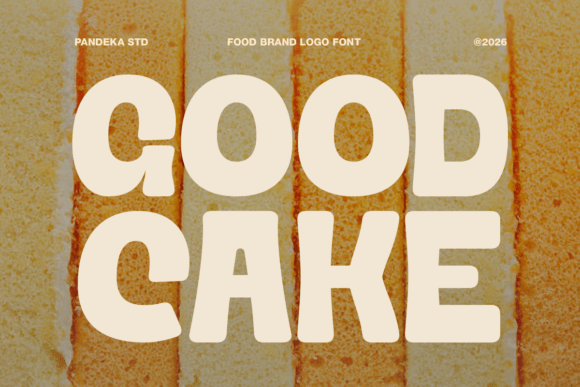 Good Cake: A Font That Tastes as Sweet as It Looks