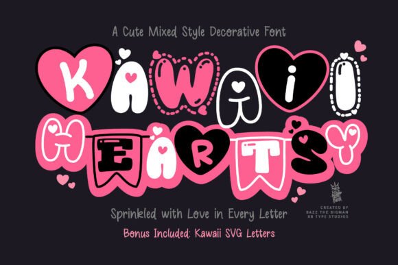 Kawaii Heartsy: Infusing Joyful Design with Adorable Charm