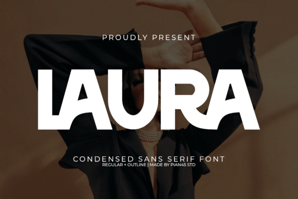 Laura: The Elegant Sans Serif for Modern Luxury Branding
