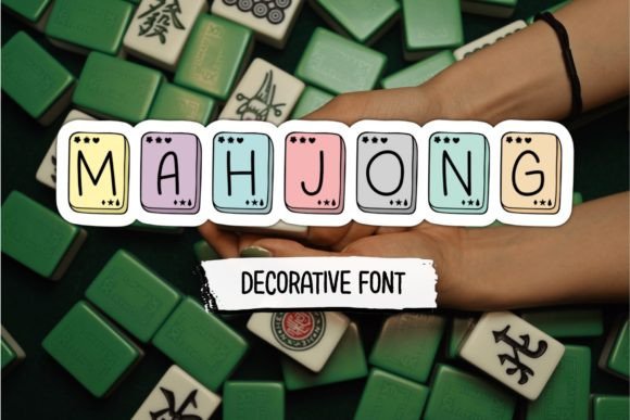 Mahjong: A Font That Blends Tradition with Modern Branding