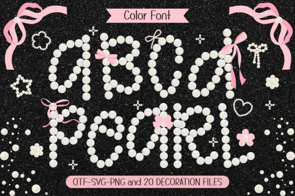Pearl: A Charming Font for Girly, Preppy, and Elegant Designs